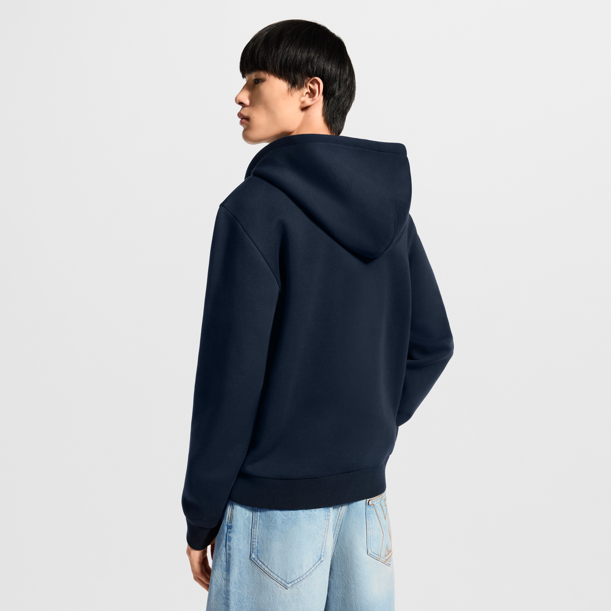 Zippered Hoodie With Signature - New In Men | LOUIS VUITTON